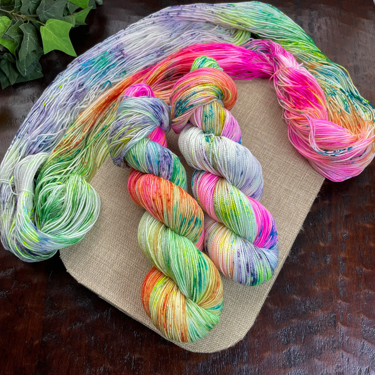 PUT THE PASTRY BAG DOWN  - Dyed to Order - Hand Dyed Yarn Skein