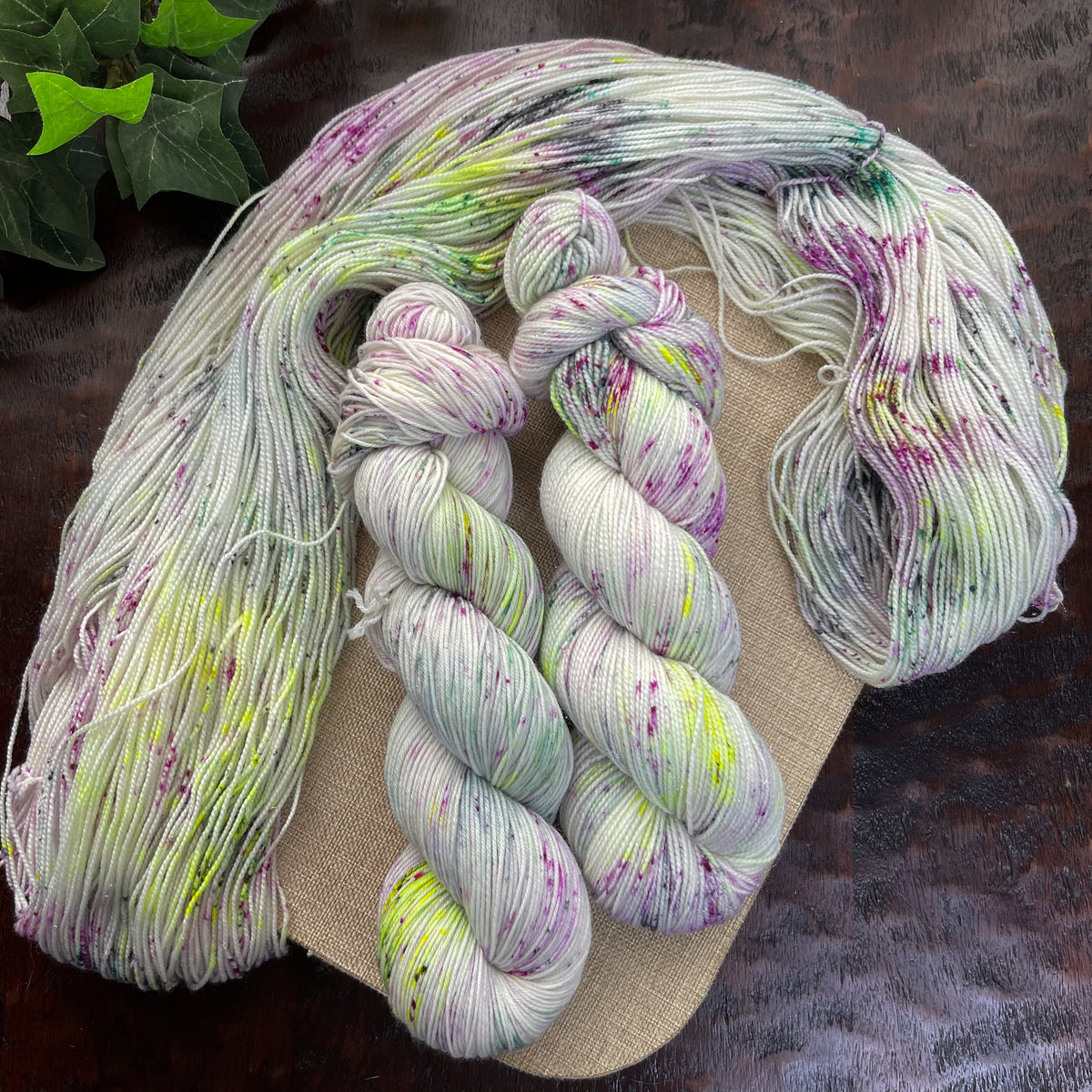 TRANQUILIZERS WILL BE REQUIRED  - Dyed to Order - Hand Dyed Yarn Skein