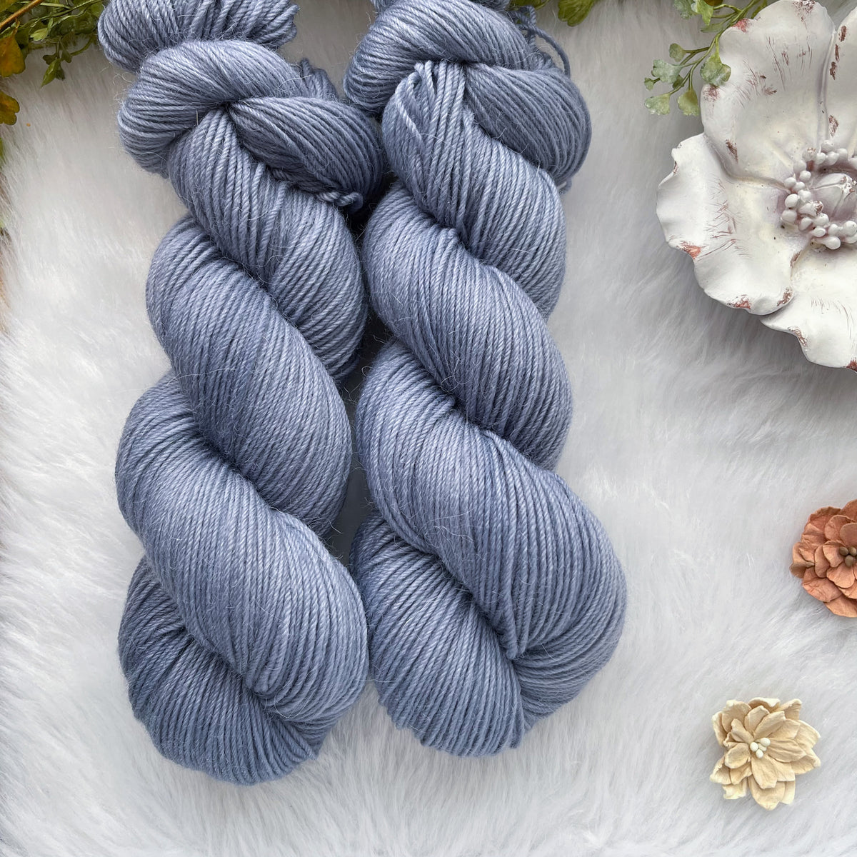 BLUE MYST -  Dyed to Order Dreamy Base Handdyed Yarn