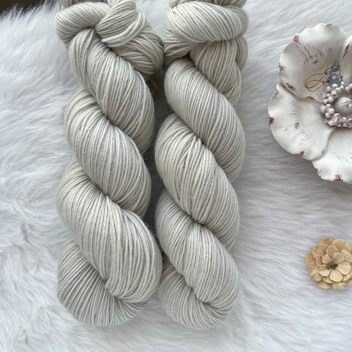 DOVE  - Dyed to Order - Dreamy Base Handdyed Yarn
