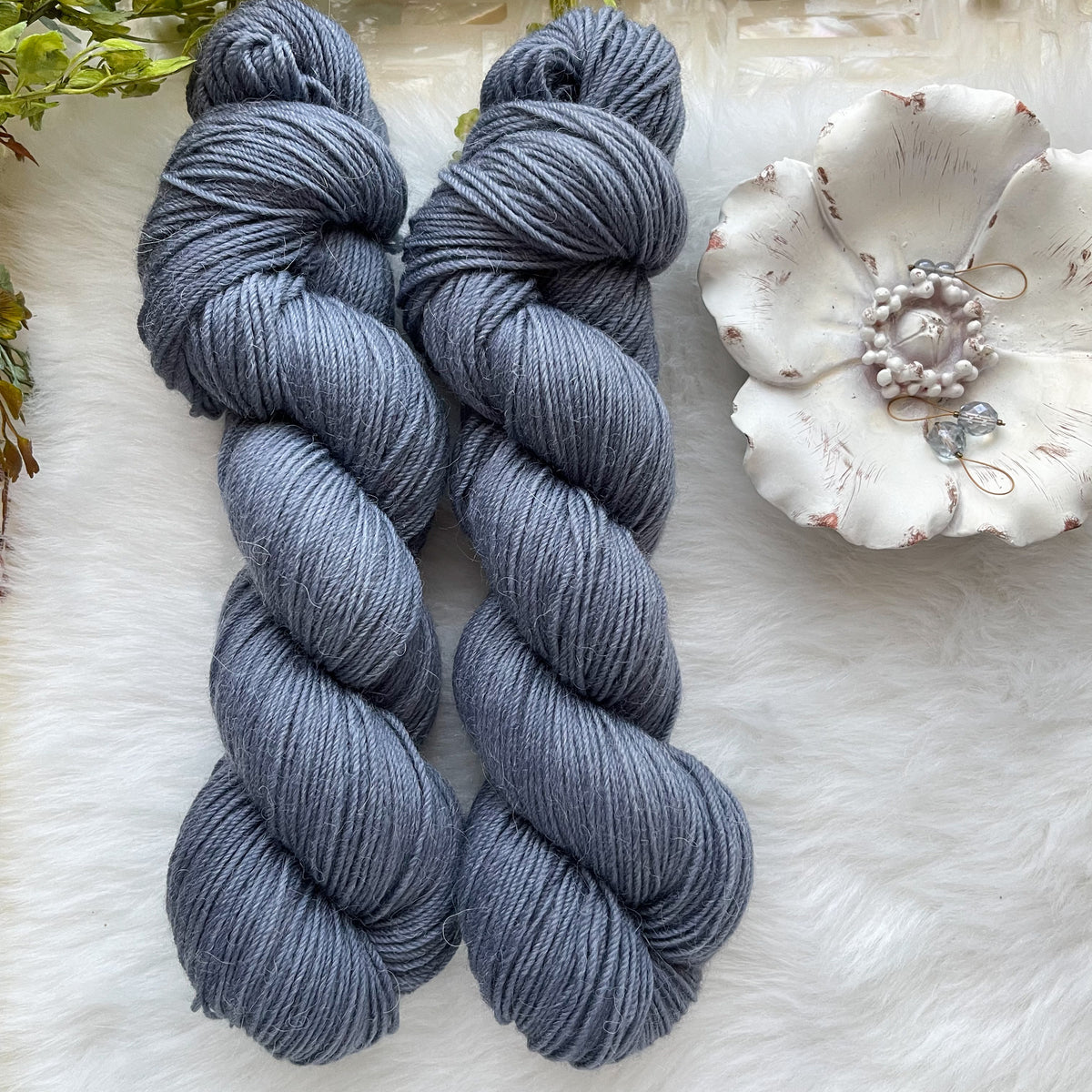 STORM CLOUD -  Dyed to Order Dreamy Base Handdyed Yarn