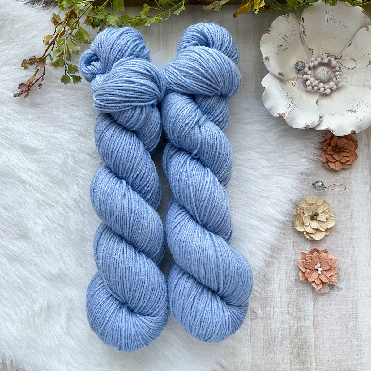 RAINDROPS - Dyed to Order- Dreamy Base Handdyed Yarn