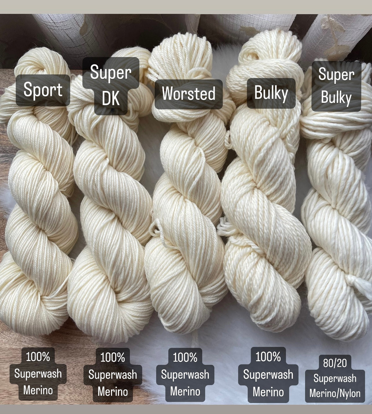 L’IL GOBLINS -Super Bulky - Ready to Ship-  Hand Dyed Yarn Skein