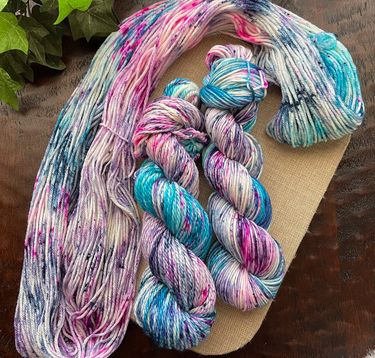 WITH THE BUSINESS WE CALL SHOW  - Dyed to Order - Hand Dyed Yarn Skein