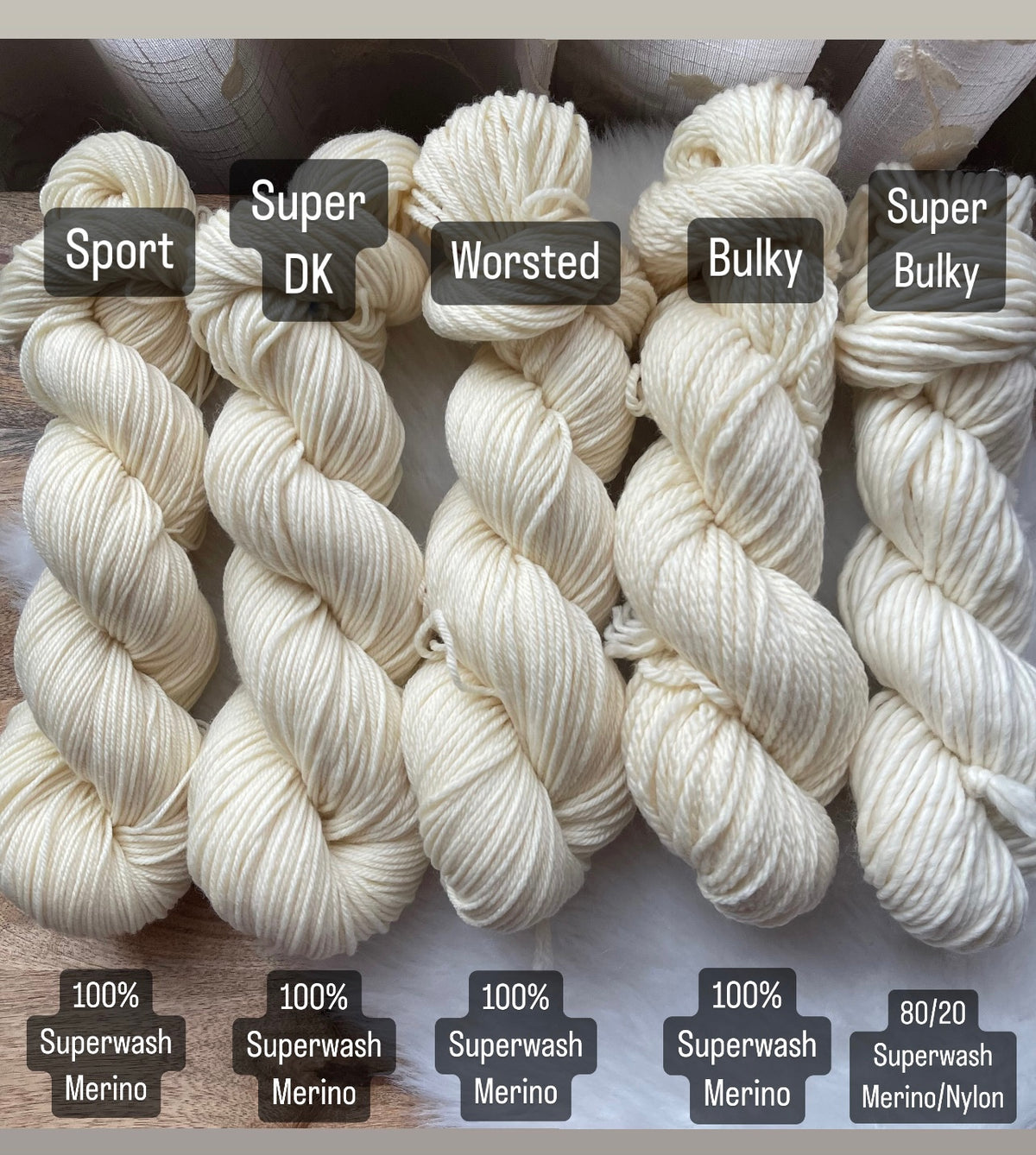 BABY, I&#39;M YOURS  -Dyed to Order - Hand Dyed Yarn Skein