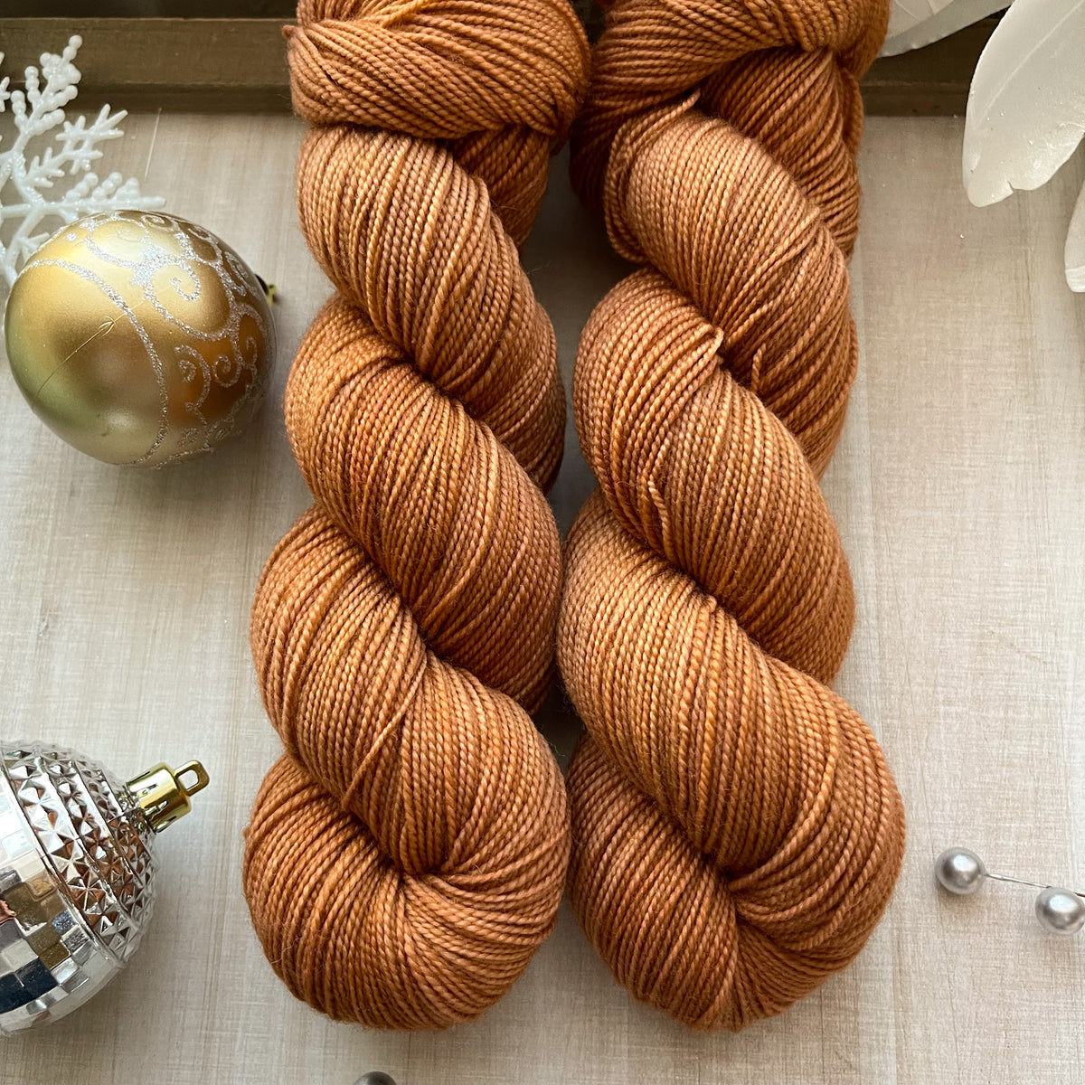 SPICED MULE  -Dyed to Order - HCC Harmony Winter -  Hand Dyed Yarn Skein