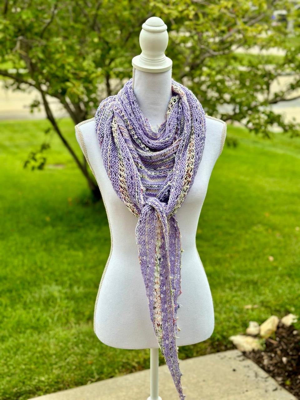 TIPPY TREE Shawl Kit - 2 Full Skeins + Pattern