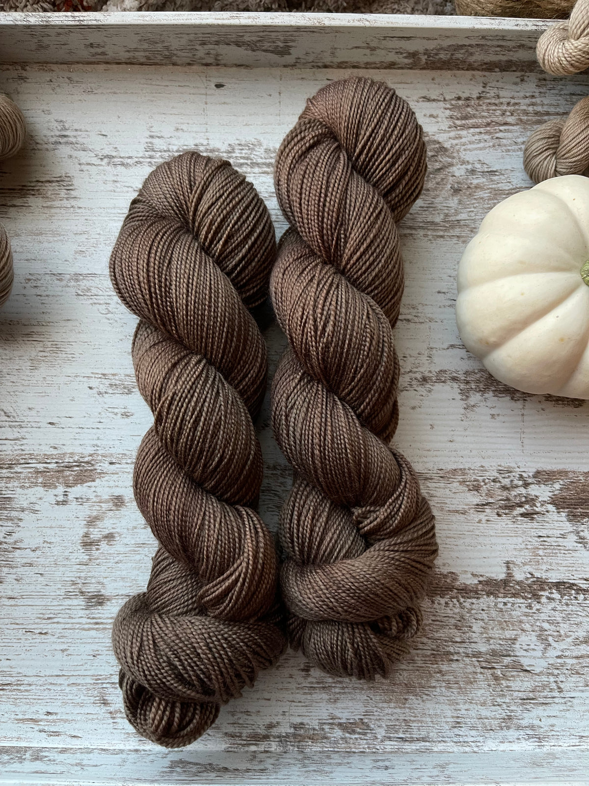 DEEP WOODS  -Dyed to Order - HCC Harmony -  Hand Dyed Yarn Skein
