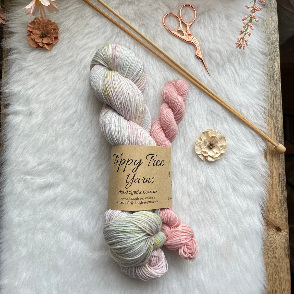 NEW BEGINNING-  Super Sock Set Yarn - OOAK