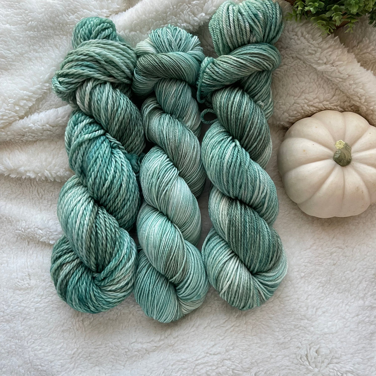 FALL FOG  -Dyed to Order - Hand Dyed Yarn Skein
