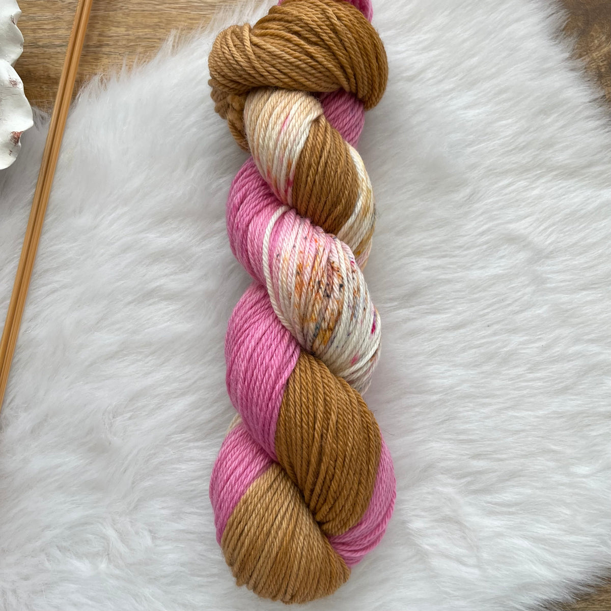 HOLIDAY CHEER - Ready to Ship - Worsted - Hand Dyed Yarn Skein