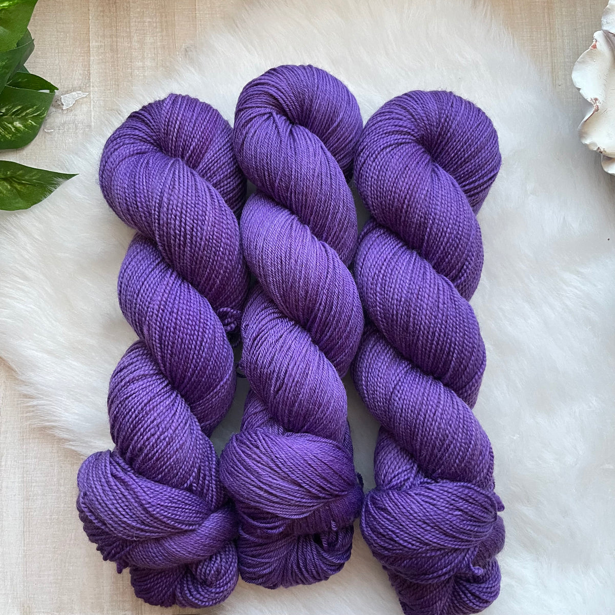 L&#39;IL WIZARDS  -Ready to Ship - Super Sock- Hand Dyed Yarn Skein