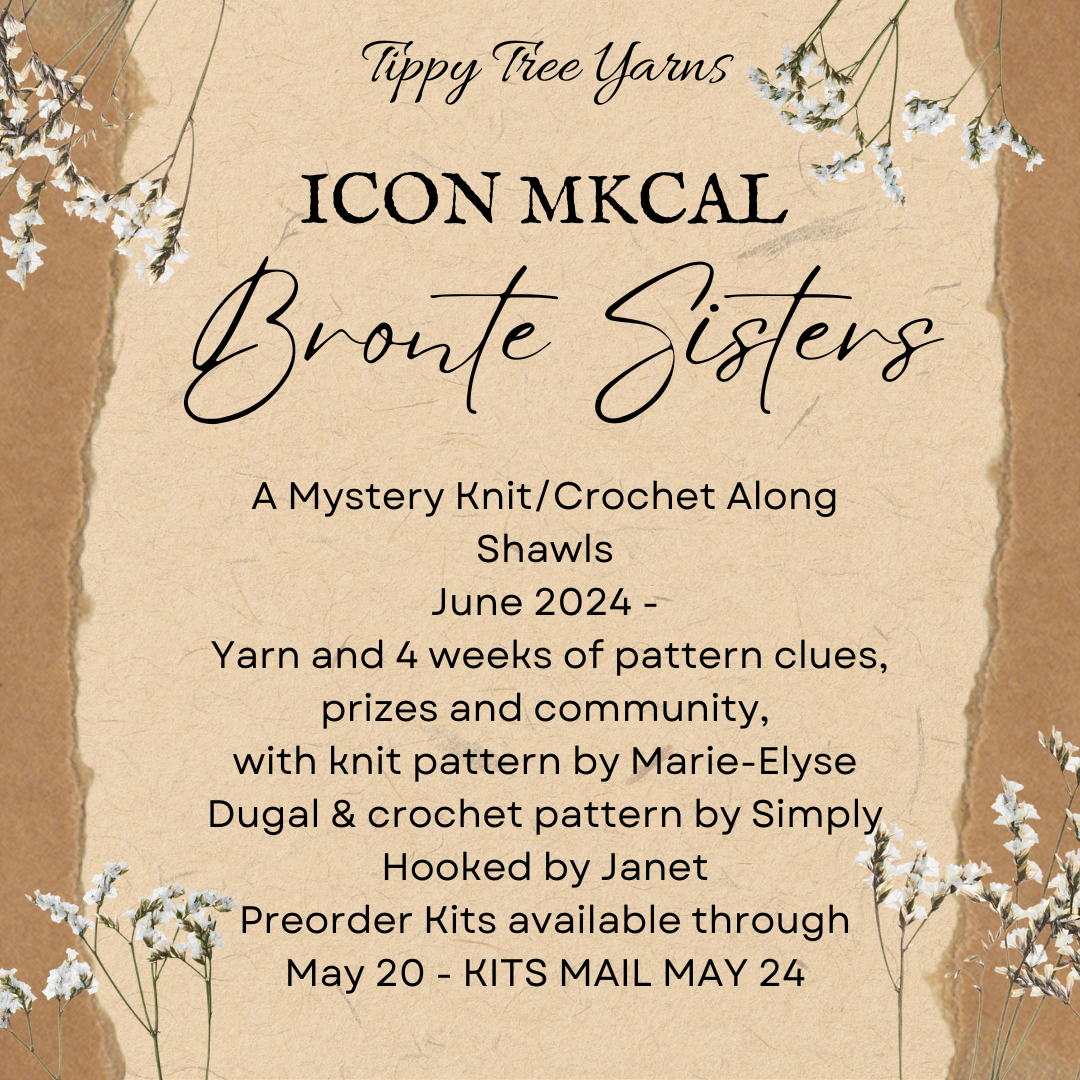 ICON COLLECTION #7 - BRONTE SISTERS - MKCAL Shawl Kit