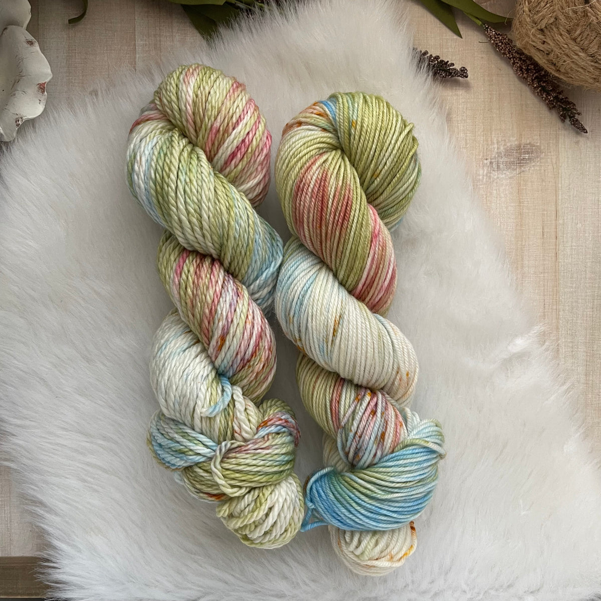 PETER RABBIT  -Ready to Ship - Super DK - Hand Dyed Yarn Skein