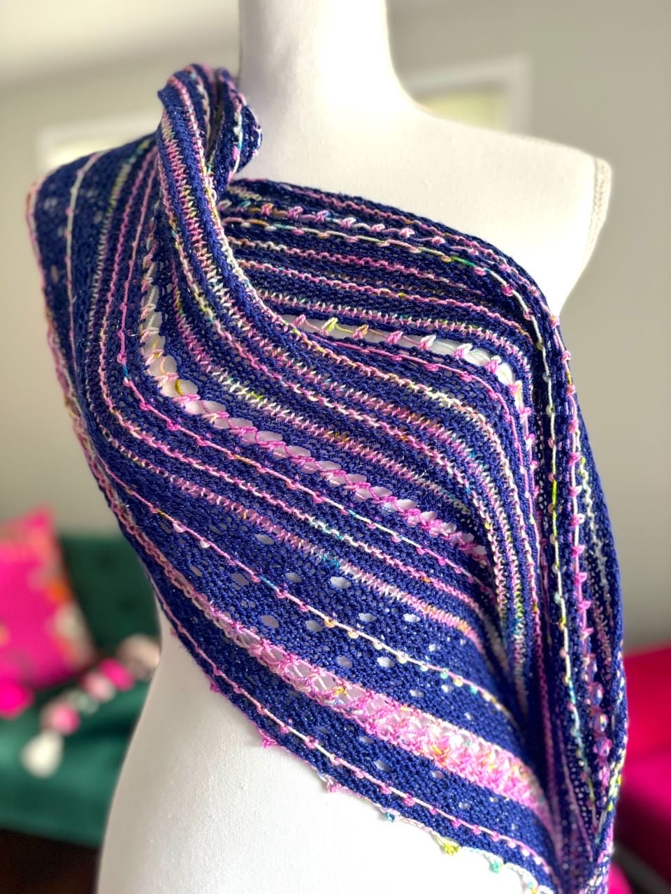 TIPPY TREE Shawl Kit - 2 Full Skeins + Pattern