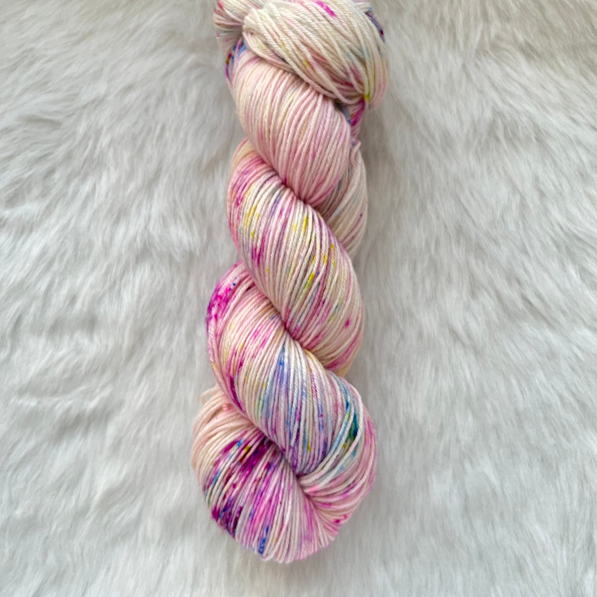 BRINK OF ADVENTURE  -Ready to Ship - BFL Sock- Hand Dyed Yarn Skein