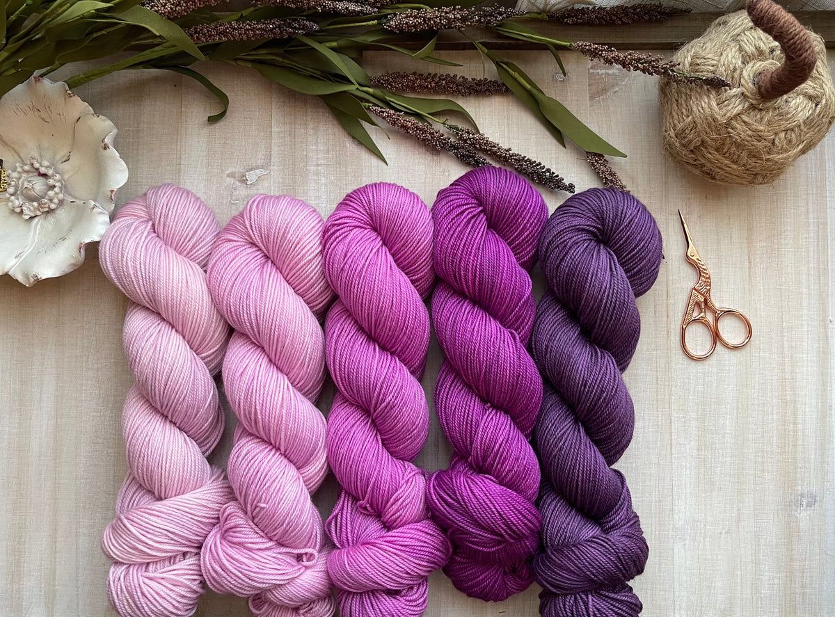 PLUM-POSTEROUS - Full Skein Gradient Pack - Sport