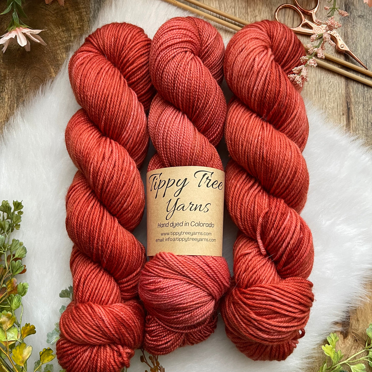 AGNES  -Ready to Ship - Super DK - Hand Dyed Yarn Skein