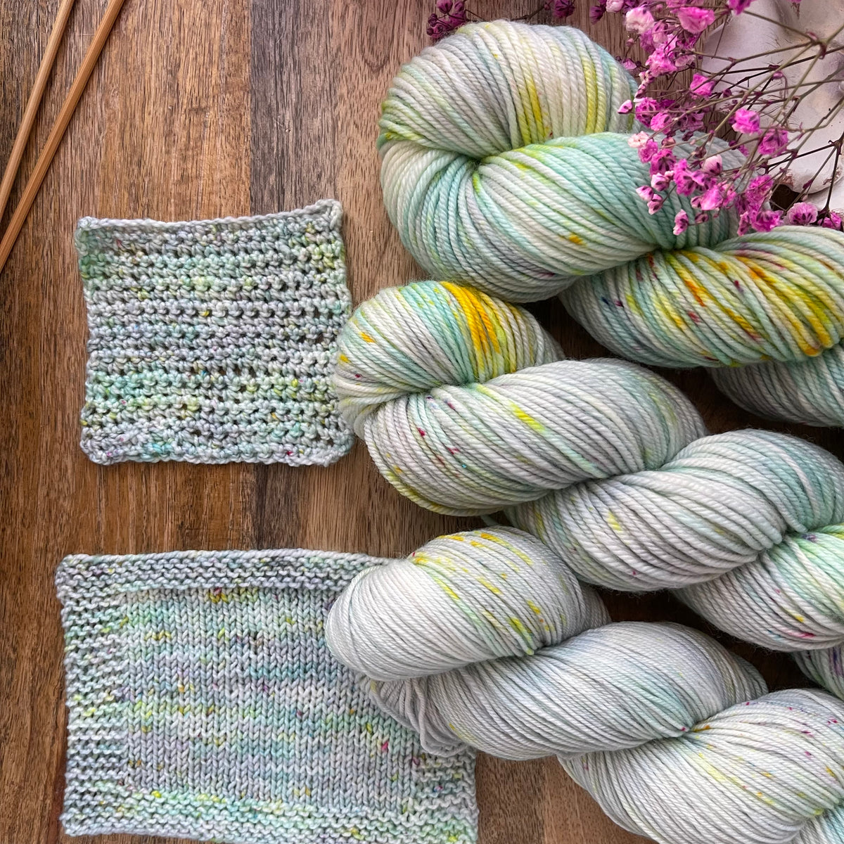 BLOOM FROM WITHIN  - Dyed to Order - Hand Dyed Yarn Skein
