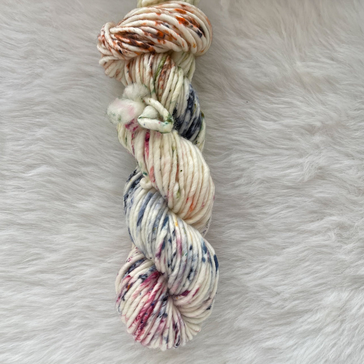 FAIRY DUST  -  Ready to Ship - Super Bulky Hand Dyed Yarn Skein
