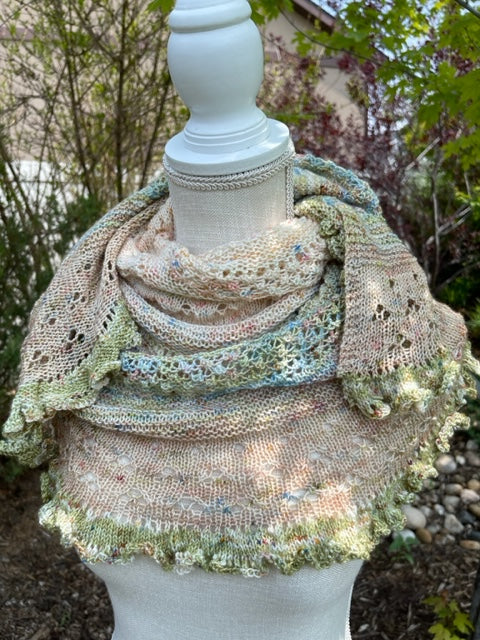 Tales of the Garden Shawl Set