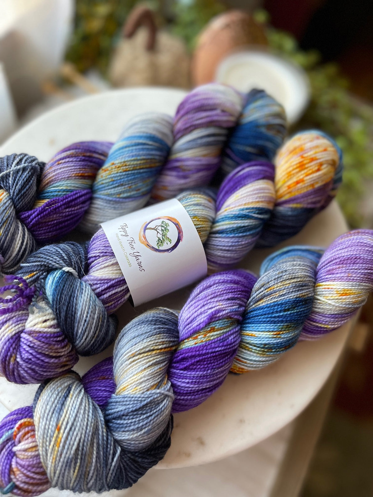 HALLOWEEN SPECIAL* - OMITB   - Hand Dyed Yarn Skein