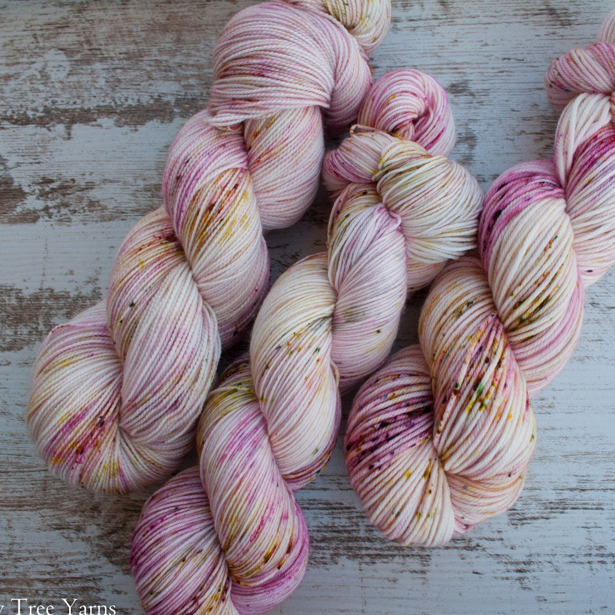 PRETTY IN PINK   -Dyed to Order - Hand Dyed Yarn Skein