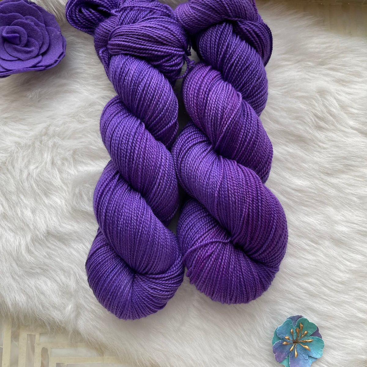 ROYALS - Dyed to Order - Hand Dyed Yarn Skein