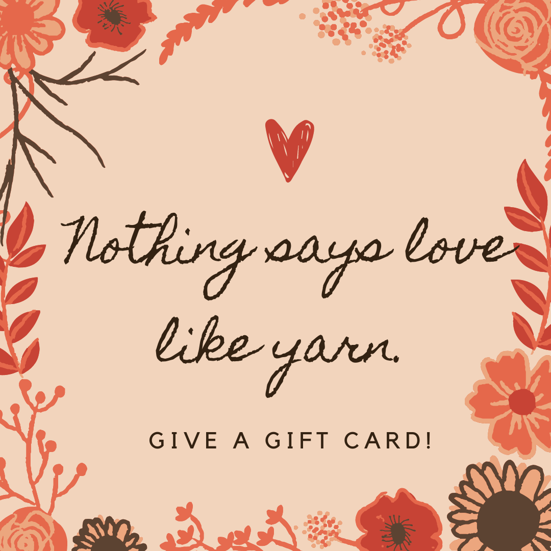 GIFT CARD - Tippy Tree Yarns Gift Card