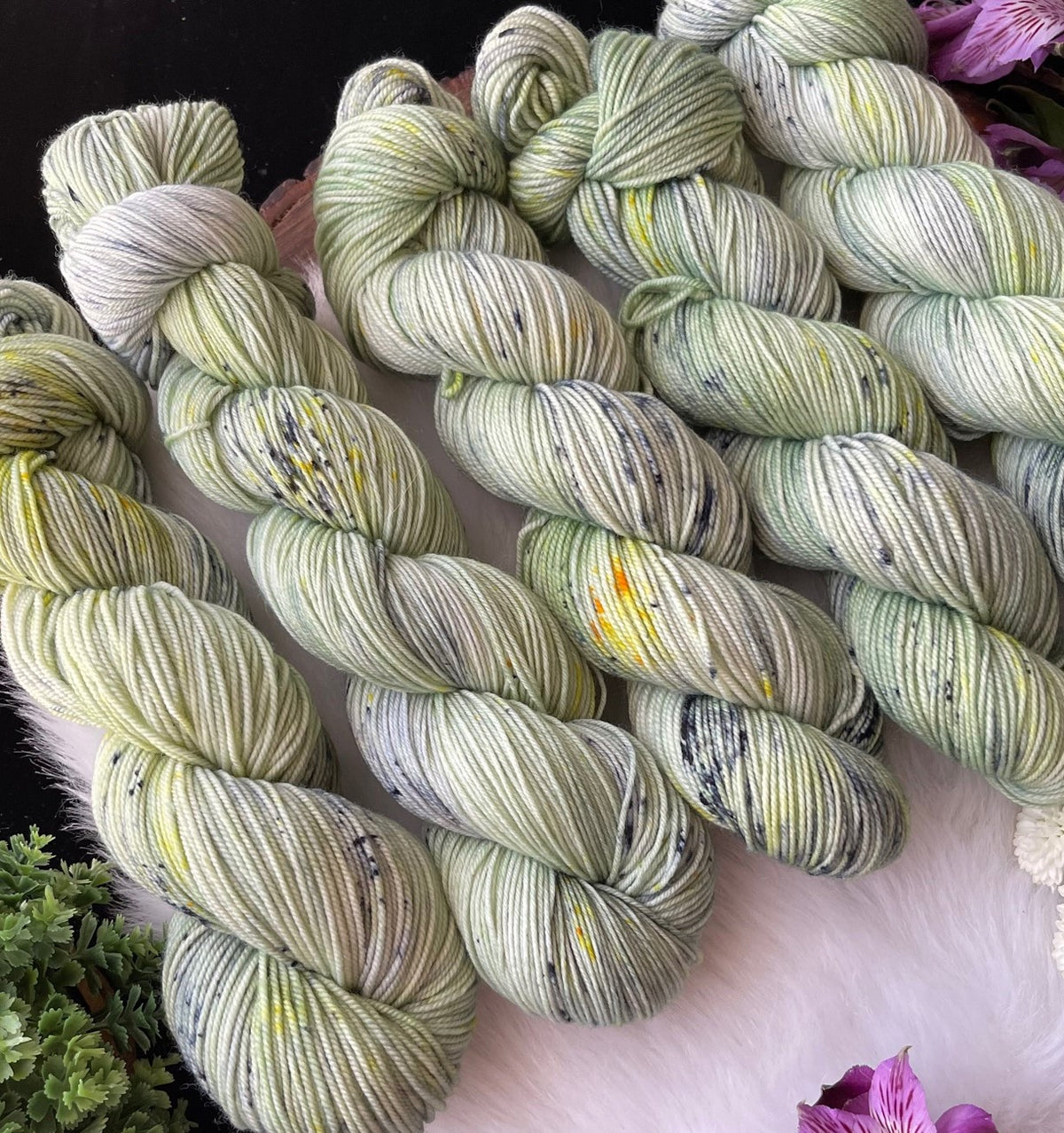 FAIRY LIGHTS -Dyed to order- Hand Dyed Yarn Skein - Tippy Tree Yarns