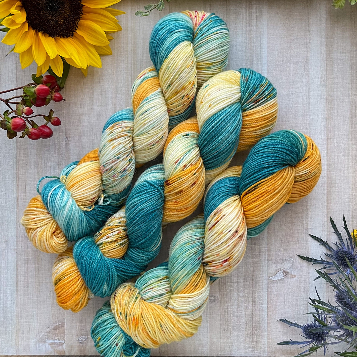 FALL SPICE  - Dyed to Order - Hand Dyed Yarn Skein