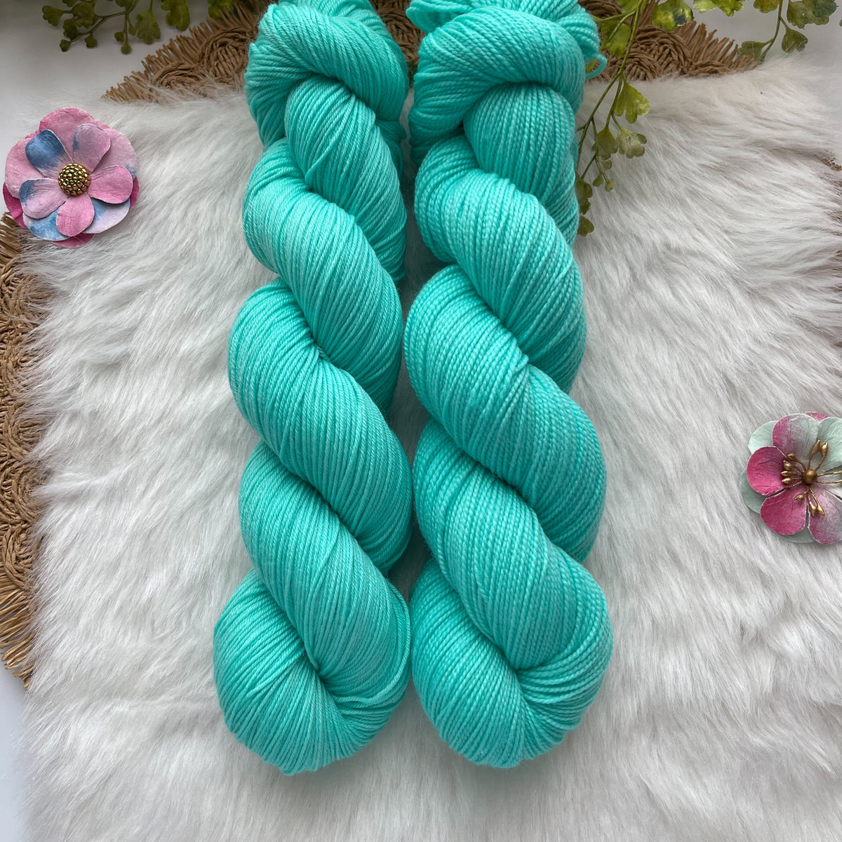 SWEET NOTHINGS  Super Sock Hand Dyed Yarn Skein