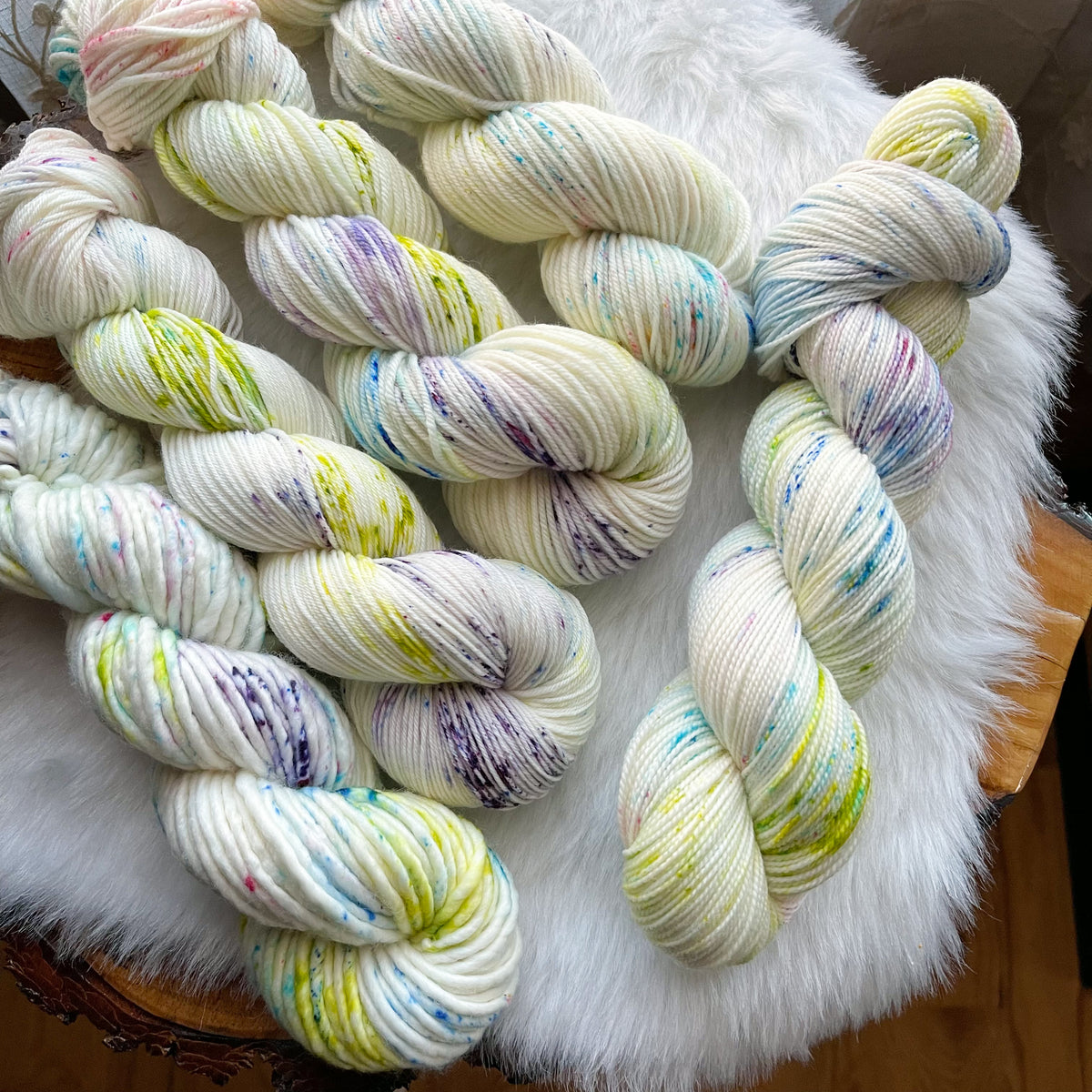 JUST WHO I AM  -Dyed to Order- Hand Dyed Yarn Skein
