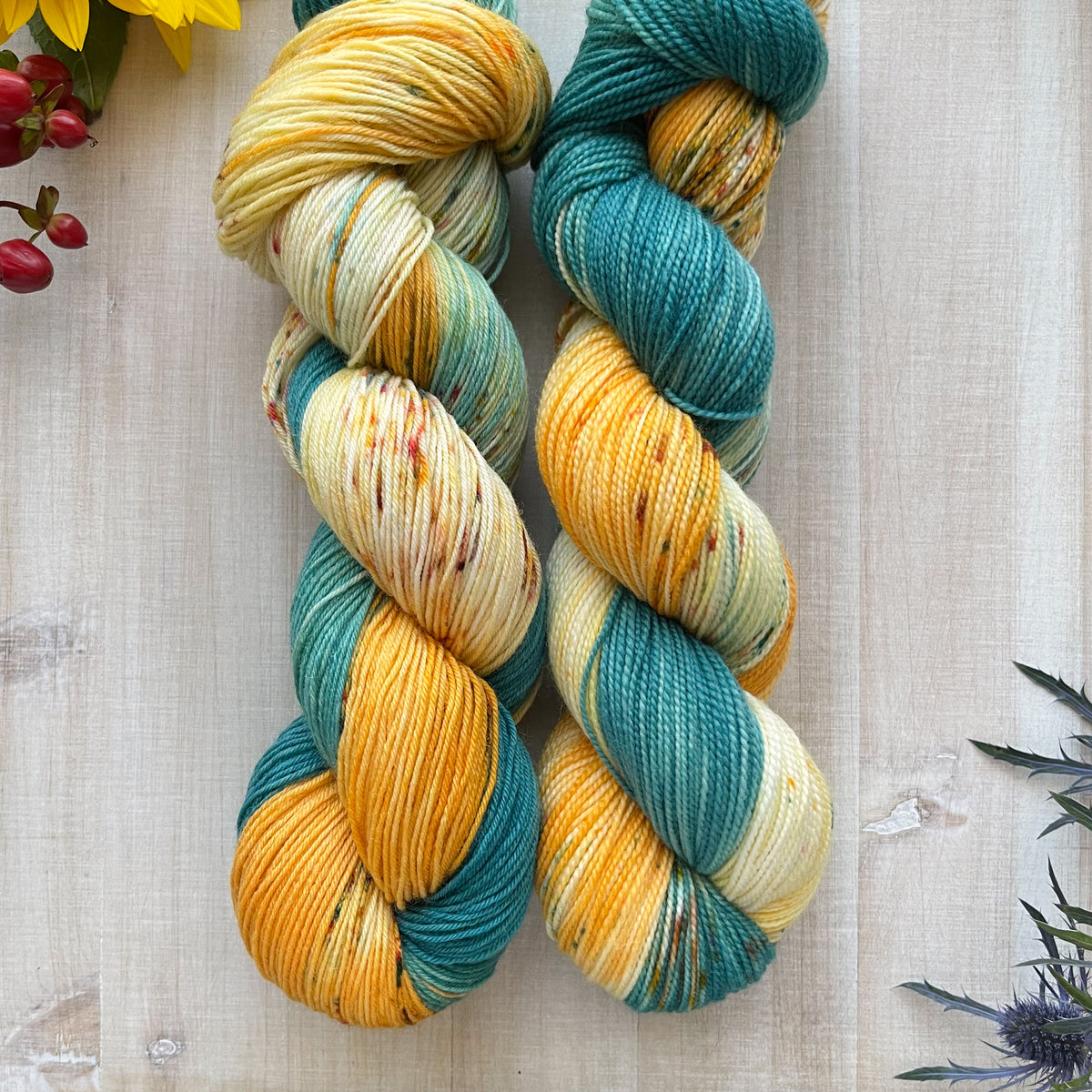 FALL SPICE  - Dyed to Order - Hand Dyed Yarn Skein
