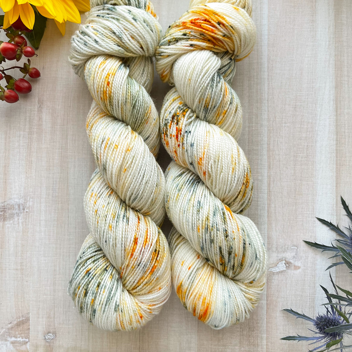CARNIVAL SQUASH  - Dyed to Order - Hand Dyed Yarn Skein